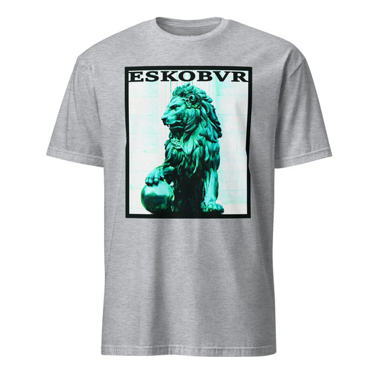 MENS ESKOBVR MINT GREEN CASSIUS LION GRAPHIC T-SHIRT